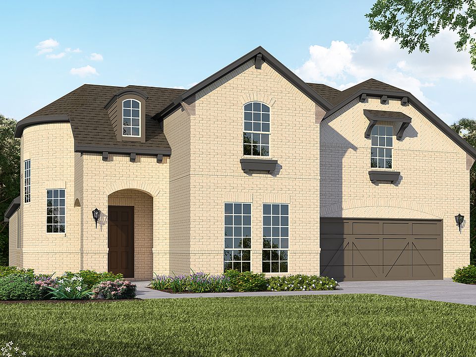 Plan 1687 Elevation B by American Legend Homes