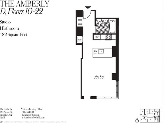 2nd image of 120 Nassau St #21D