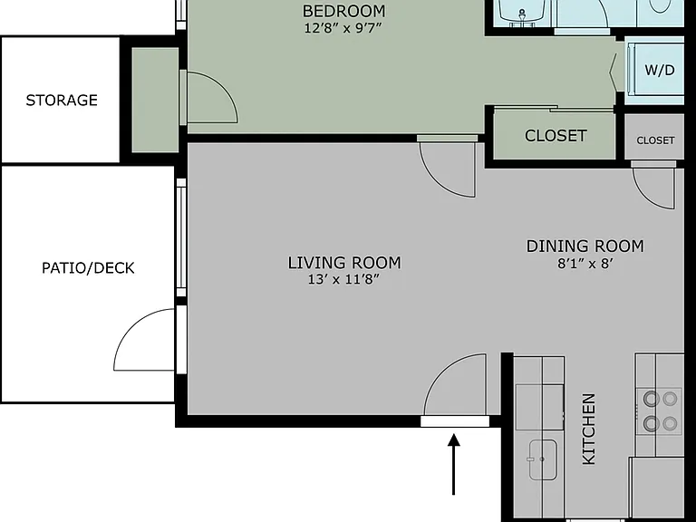Junior 1 Bed/1Bath Junior 1 Bed/1Bath