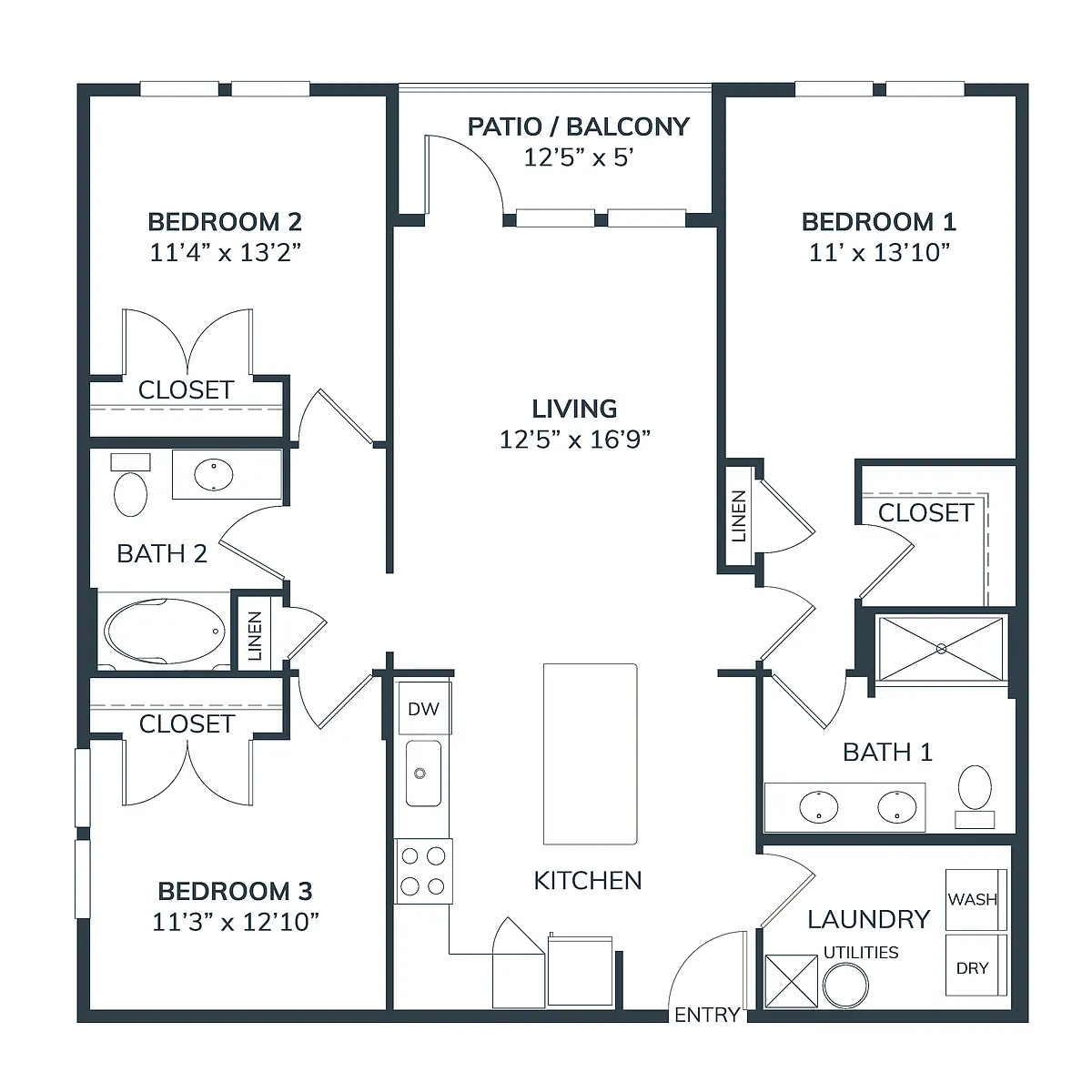 Floor plan C1
