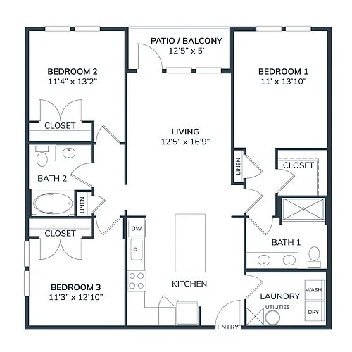 Floor plan C1