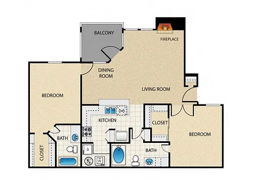 Floor plan Beachcomber