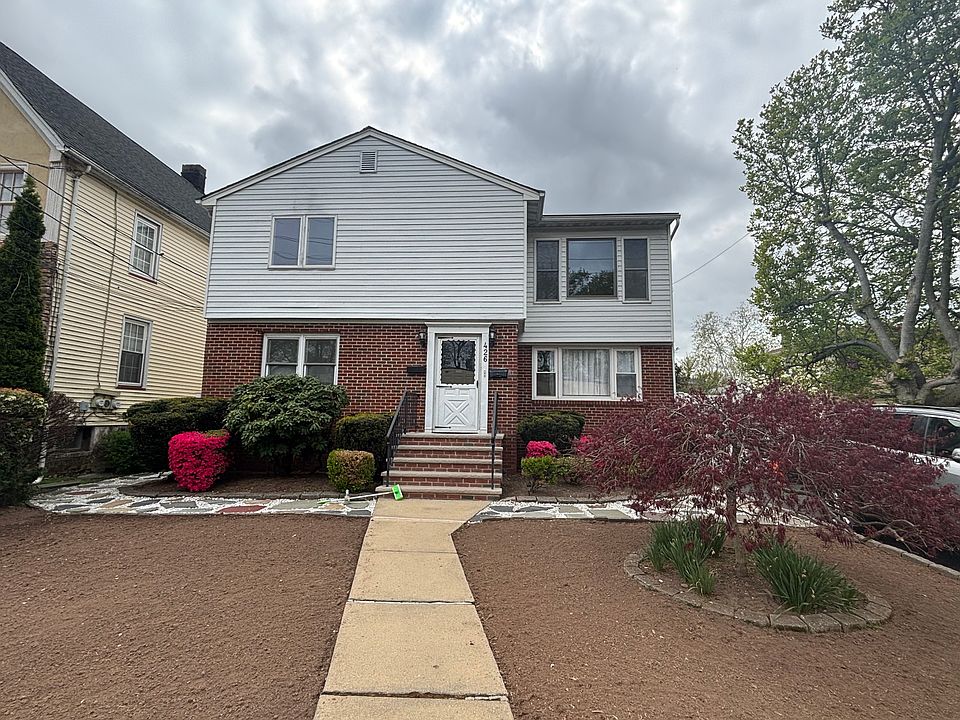 Front of house. Lawn is being reseeded.