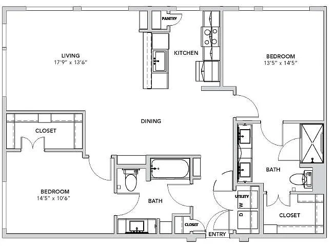 Floor plan B2 - I