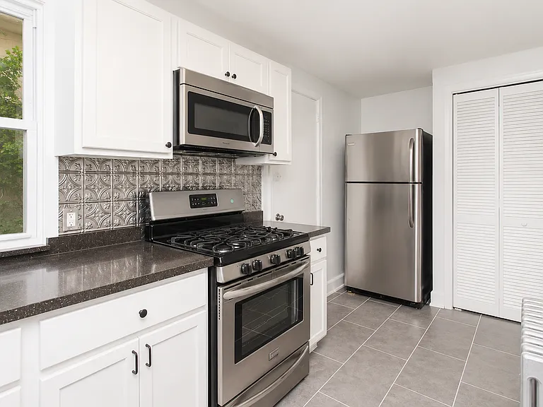 Kitchen with pantry closet