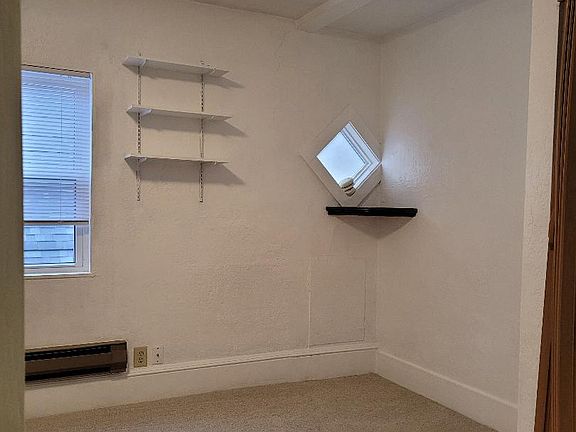 room for bed and dresser