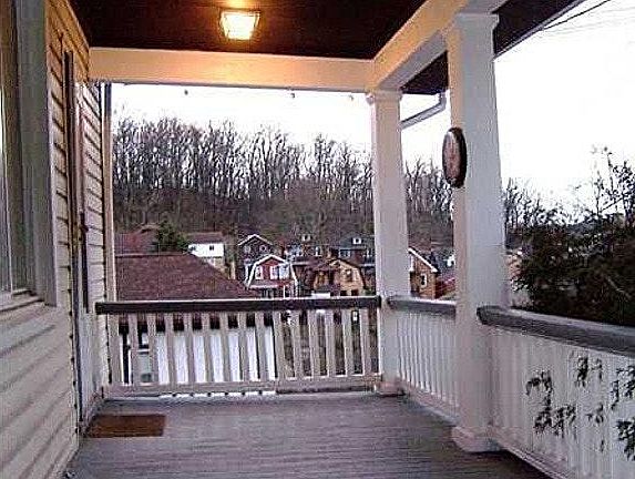 lovely front porch w/ view