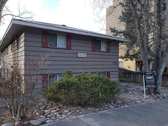 Front exterior of building. Parking is in the back. The entry to the apartment is in the back of the building.