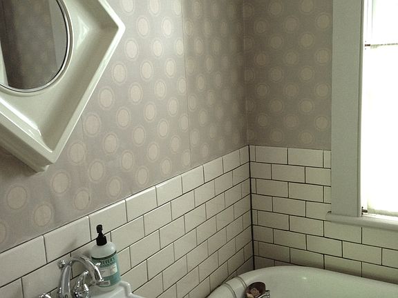 Full bath on first floor