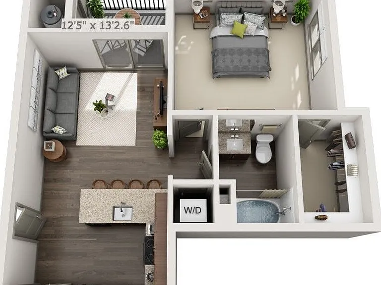 Trek floor plan HiLine at Littleton Commons