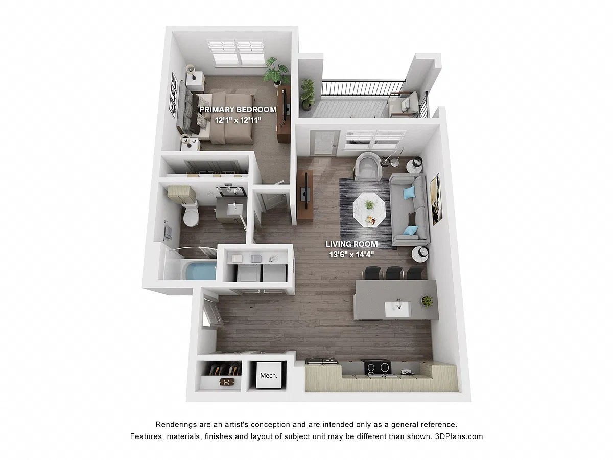 Floor plan The Loft