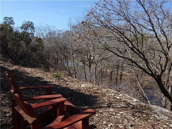 View : 75' of Blanco River Frontage with Stair access and great views.