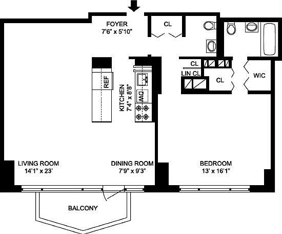 1st image of 80 Central Park W APT 4E