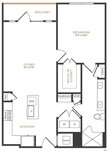 Floor plan A14