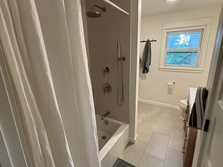 New primary bathroom renovation