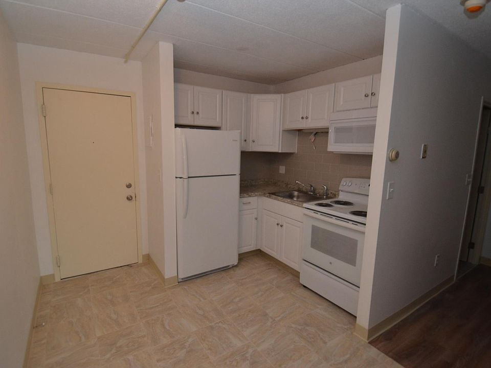 kitchenette area