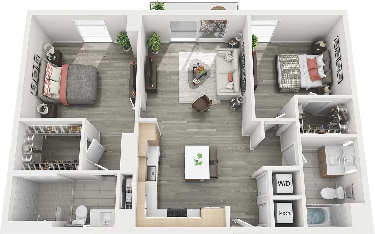 Floor plan Bal Harbour