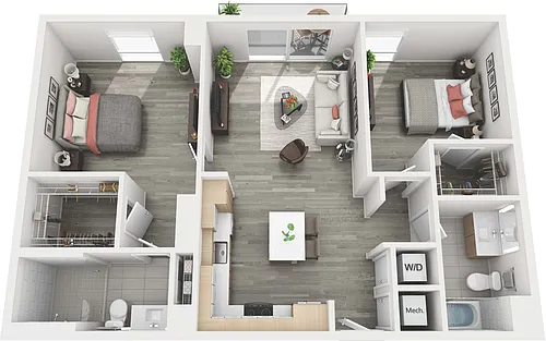 Floor plan Bal Harbour