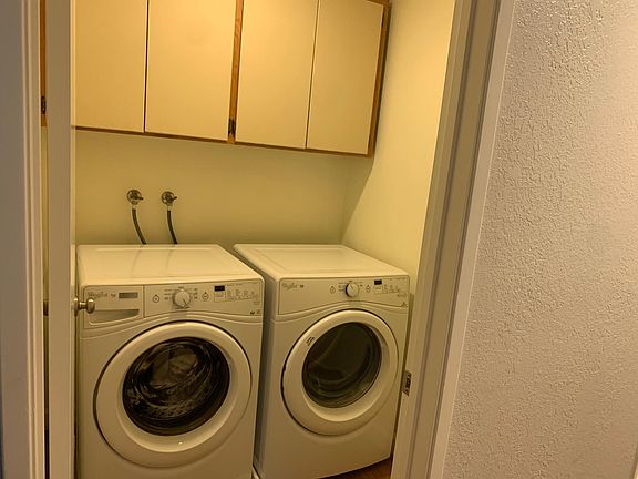 in unit laundry room