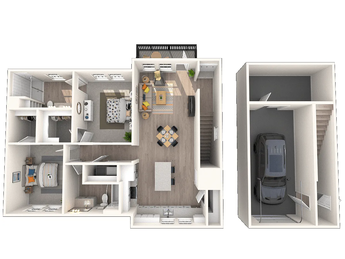Floor plan B3-CH
