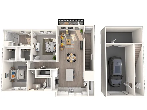 Floor plan B3-CH