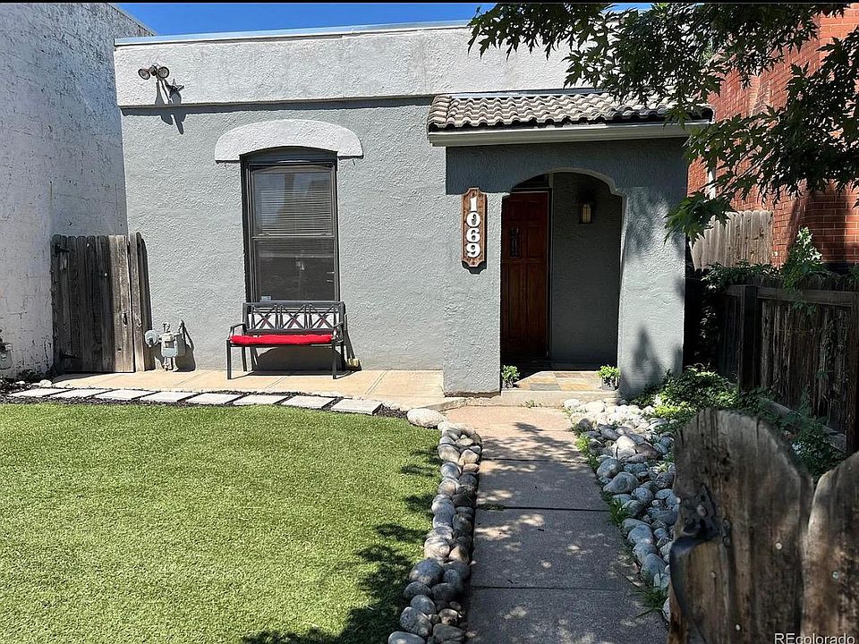 Fenced in front yard