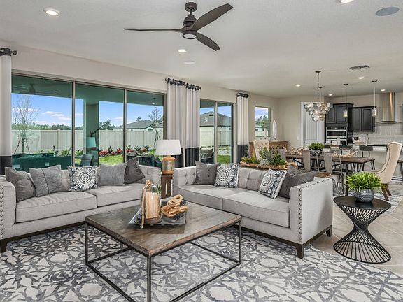 Open Flow-Through Layout