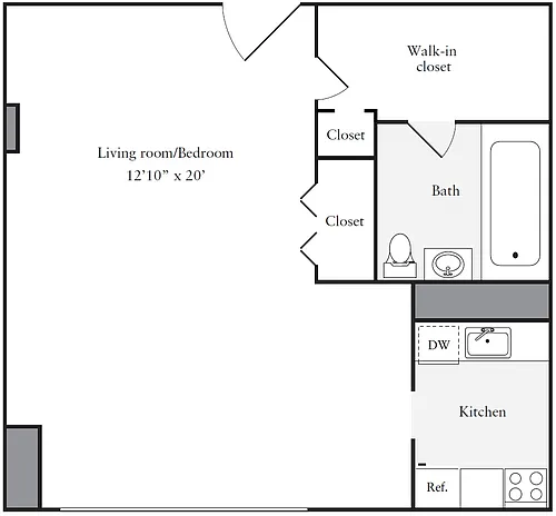 Floor plan S1-500sq-Tier22