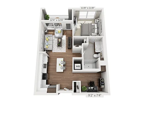 Floor plan A1D