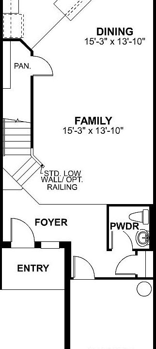 Covington II Coastal II First Floor