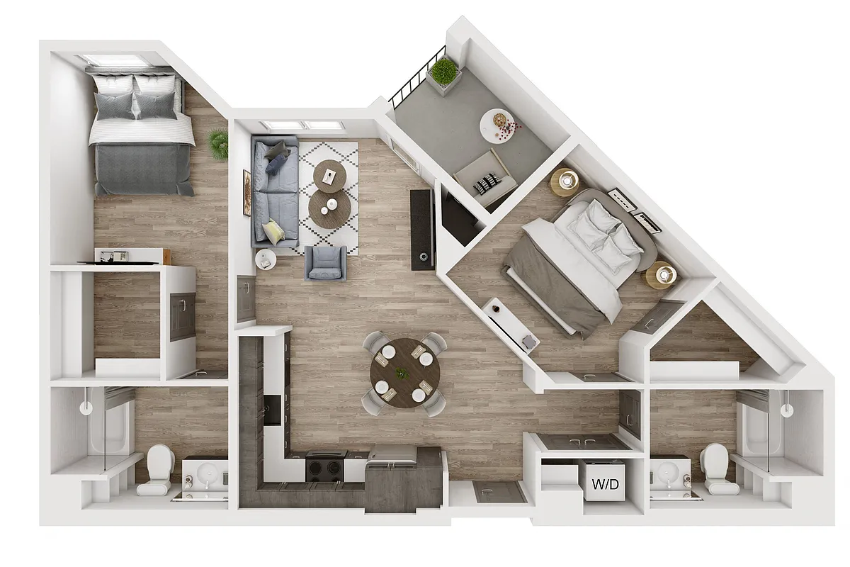 Floor plan B1