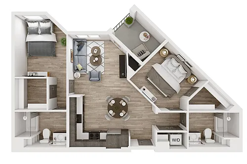 Floor plan B1