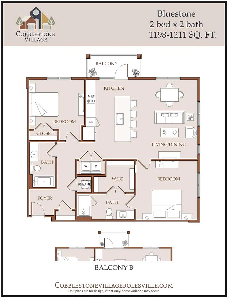 Floor plan Bluestone