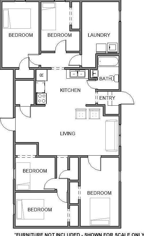 5 bed, 1200 sqft, $1,325 — Photo 2