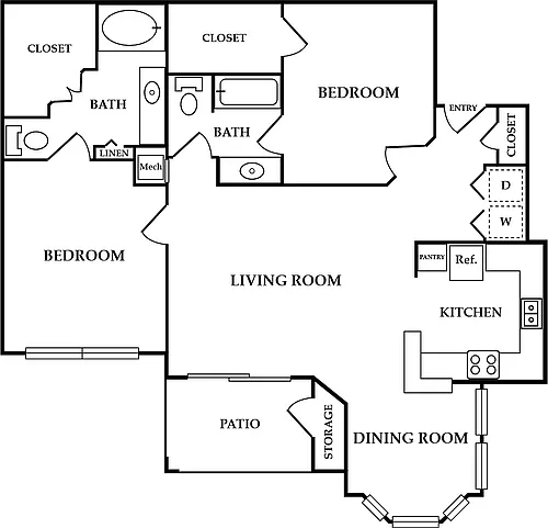 Floor plan C3