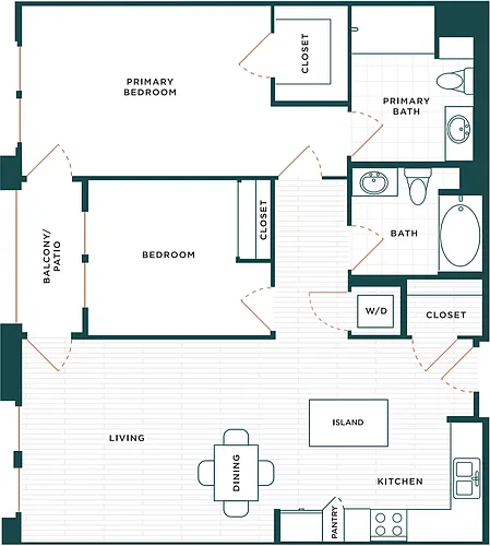 Floor plan B3