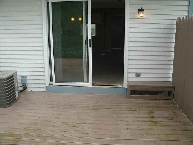 Private Deck. Repainted in 2025.