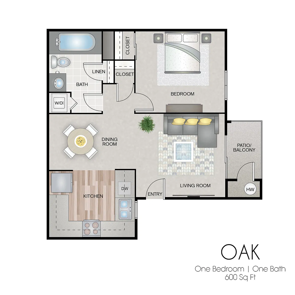 Floor plan Oak Deluxe
