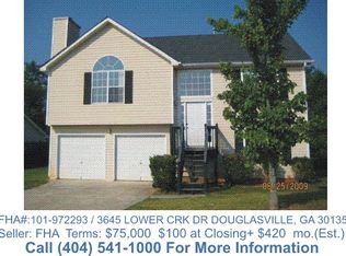 3645 Lower Creek Dr, Douglasville, GA 30135