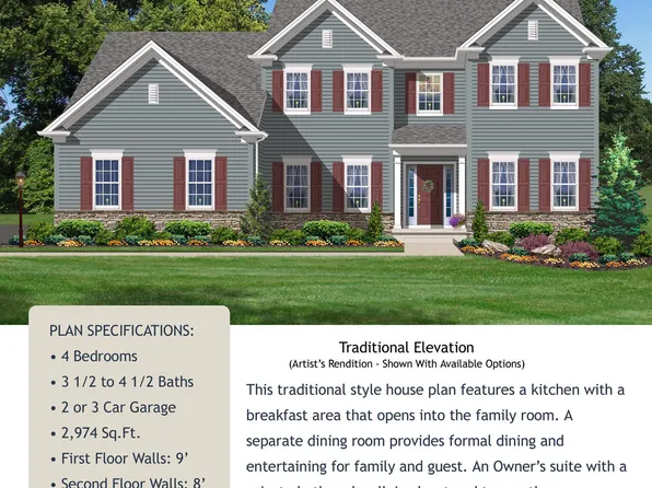 George Taylor - Traditional Plan, Old Orchard at Stones Crossing