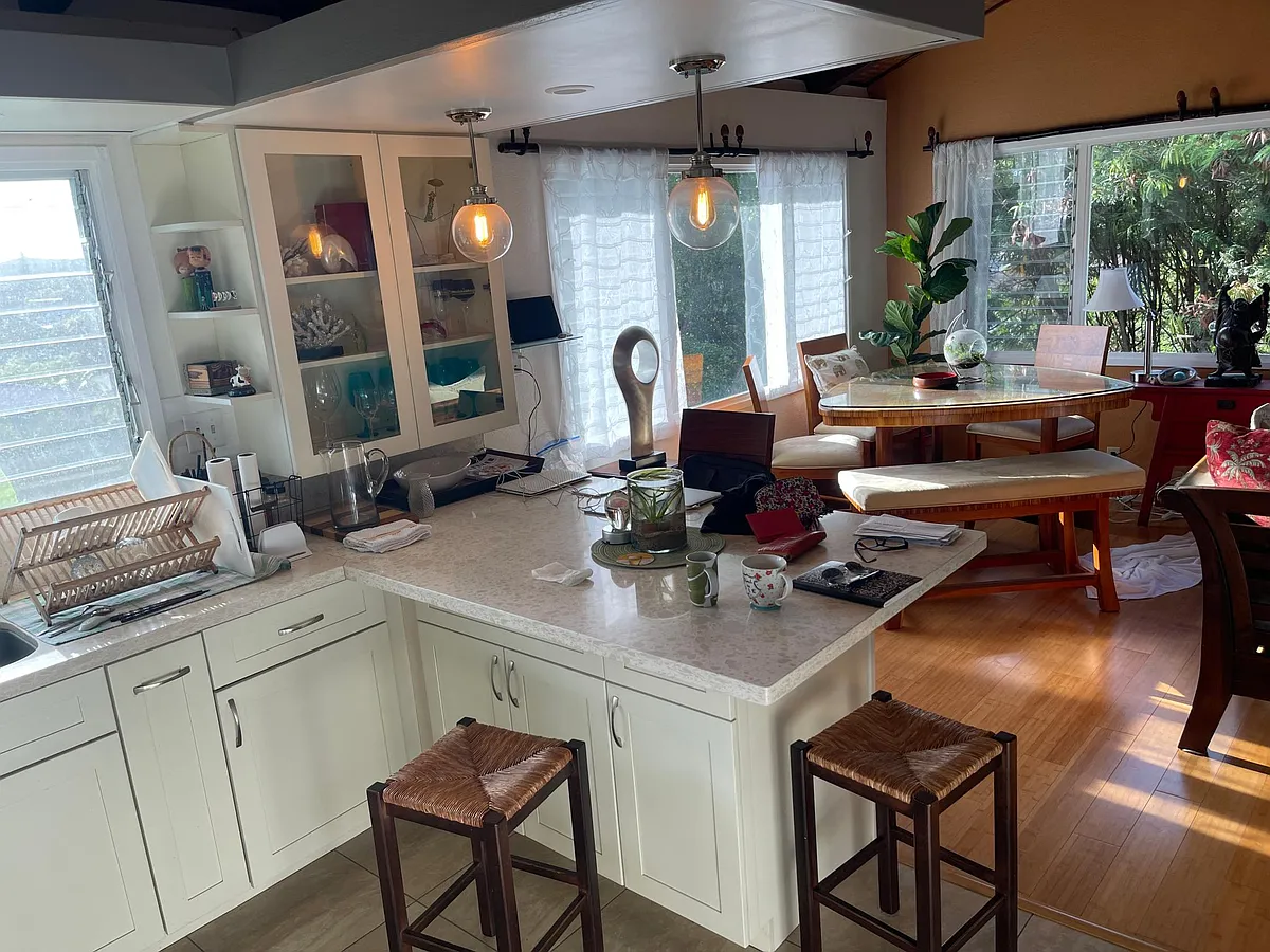 renovated kitchen - 252 Moomuku Pl