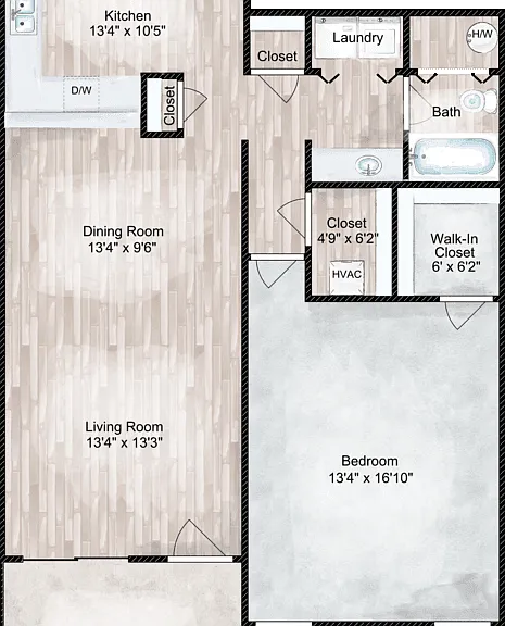 The Mays Floorplan Diagram