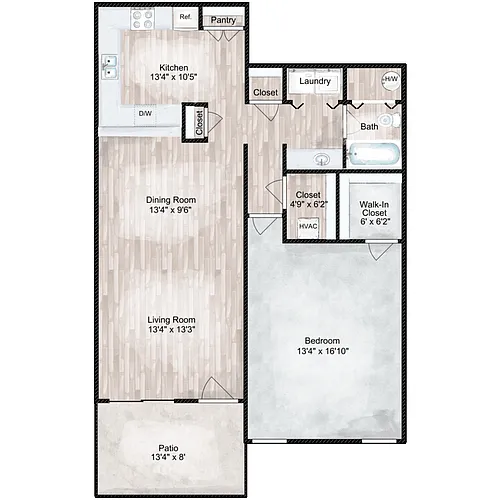Floor plan The Mays