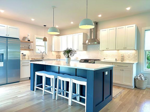 Large kitchen island