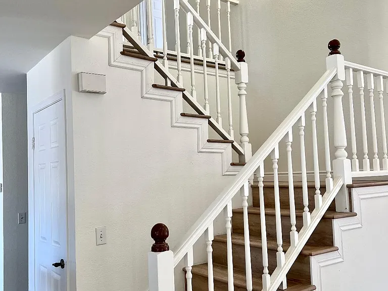 Stairs way to upstairs.