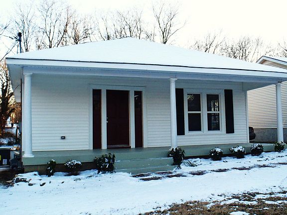 Front of Home has Large Covered Front Porch! 