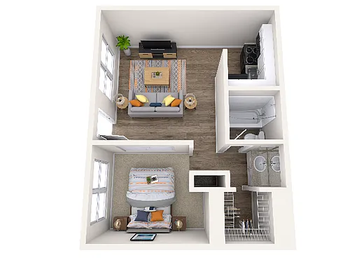 Floor plan A1R