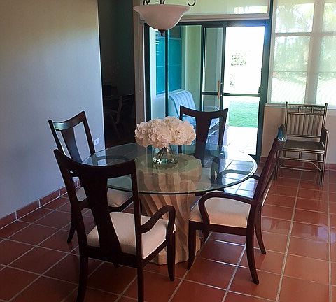 Dining area