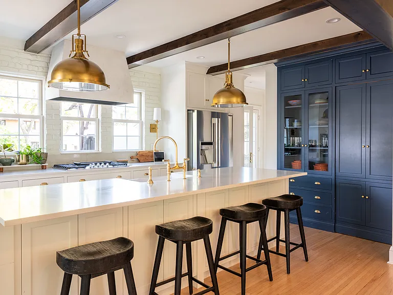 Ample storage + interior lighting.