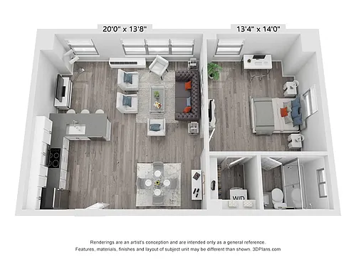Floor plan The Willow